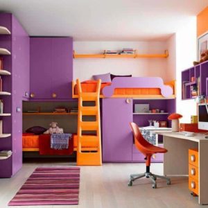 غرف نوم اطفال مودرن و اكثر من 150 تصميم ديكور حديث لغرف الاولاد و البنات