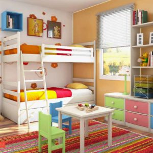 غرف نوم اطفال و غرف اطفال مع صور تصميمات و ديكورات مودرن